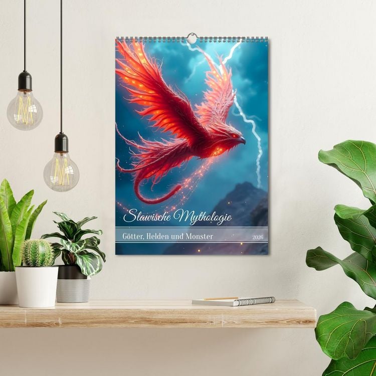 Produktbild: Slawische Mythologie - G&ouml;tter, Helden und Monster (Wandkalender 2026 DIN A3 hoch), CALVENDO Monatskalender