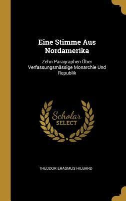 Produktbild: Eine Stimme Aus Nordamerika