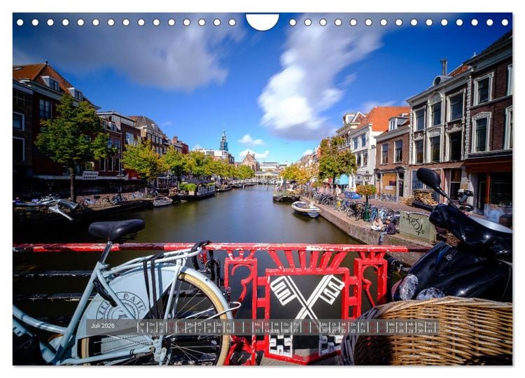 Produktbild: Ein Blick auf Leiden (Wandkalender 2026 DIN A4 quer), CALVENDO Monatskalender