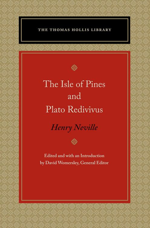 Produktbild: The Isle of Pines and Plato Redivivus