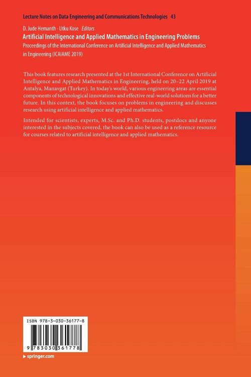 Produktbild: Artificial Intelligence and Applied Mathematics in Engineering Problems