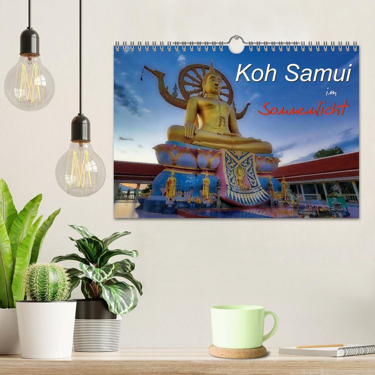 Produktbild: Koh Samui im Sonnenlicht (Wandkalender 2026 DIN A4 quer), CALVENDO Monatskalender