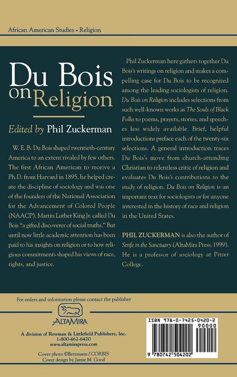 Produktbild: Du Bois on Religion