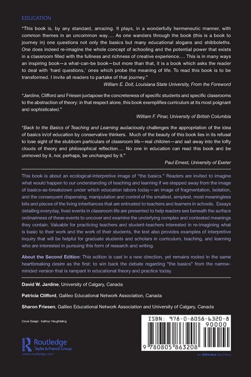 Produktbild: Back to the Basics of Teaching and Learning