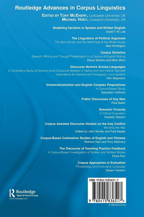 Produktbild: Corpus Approaches to Evaluation
