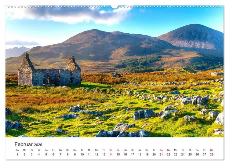 Produktbild: Insel Skye - Atemberaubende Naturkulisse (Wandkalender 2026 DIN A2 quer), CALVENDO Monatskalender