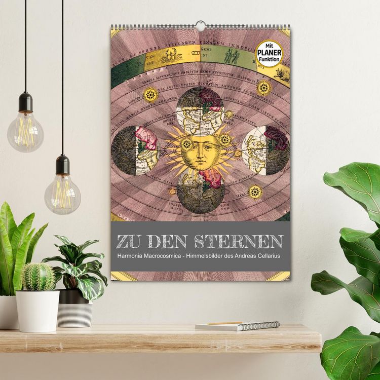 Produktbild: Zu den Sternen - mit Planerfunktion (Wandkalender 2026 DIN A2 hoch), CALVENDO Monatskalender