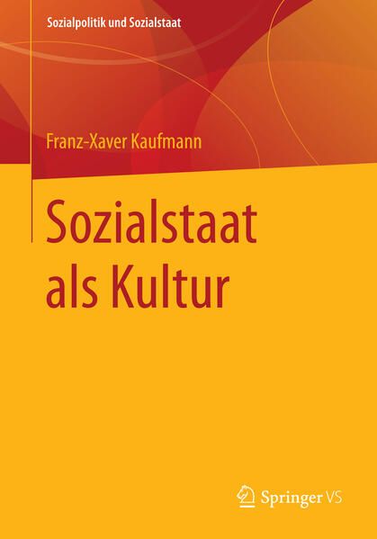 Produktbild: Sozialstaat als Kultur