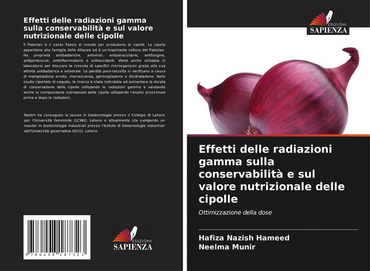 Produktbild: Effetti delle radiazioni gamma sulla conservabilit&agrave; e sul valore nutrizionale delle cipolle