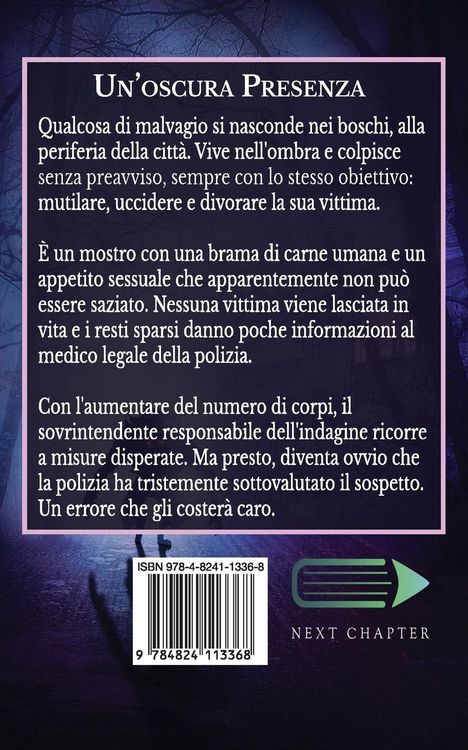 Produktbild: Un'oscura Presenza: Un Romanzo Di Mistero E Orrore