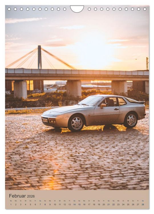 Produktbild: Porsche 944 - Fine Art (Wandkalender 2026 DIN A4 hoch), CALVENDO Monatskalender