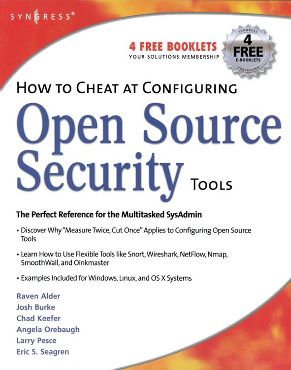 Produktbild: How to Cheat at Configuring Open Source Security Tools