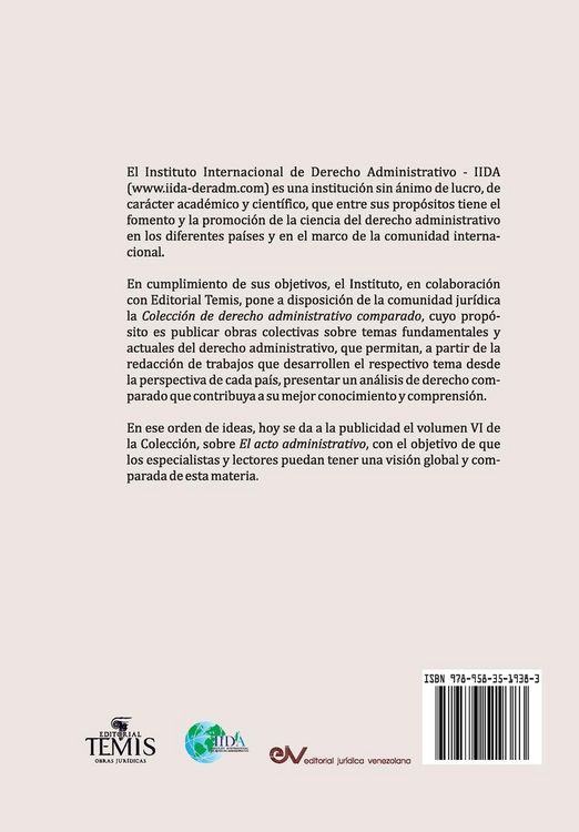 Produktbild: El Acto Administrativo