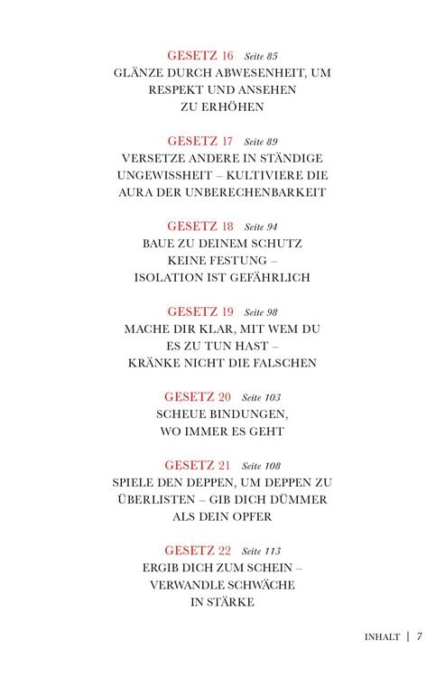 Produktbild: Greene, Power, 48 Gesetze der Macht