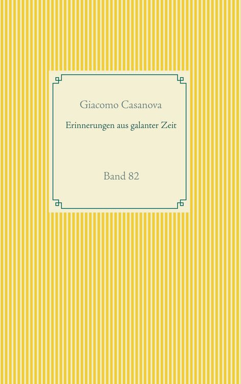 Produktbild: Erinnerungen aus galanter Zeit