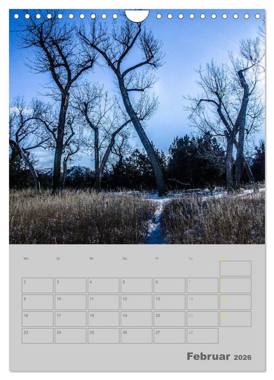 Produktbild: Wald- und Wiesenkalender 2026 Planer (Wandkalender 2026 DIN A4 hoch), CALVENDO Monatskalender