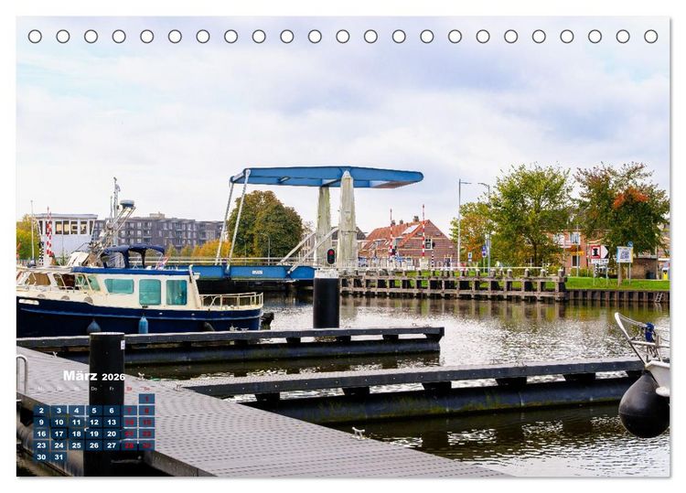 Produktbild: Der Nordholland-Kanal (Tischkalender 2026 DIN A5 quer), CALVENDO Monatskalender