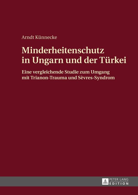 Produktbild: Minderheitenschutz in Ungarn und der T&uuml;rkei