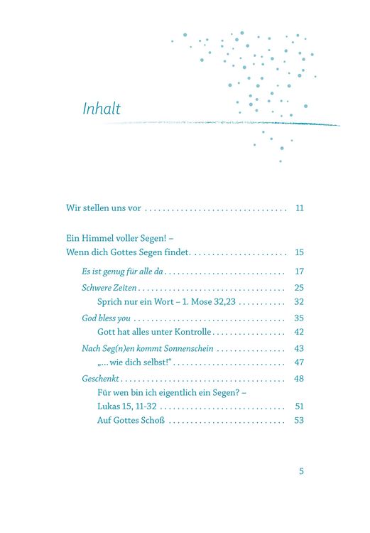 Produktbild: Ein Himmel voller Segen