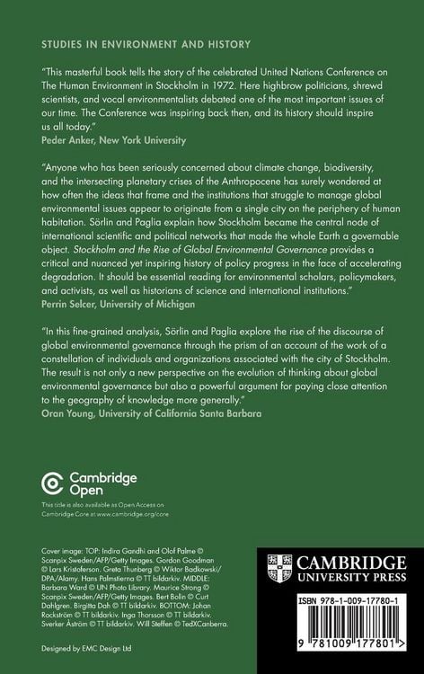 Produktbild: Stockholm and the Rise of Global Environmental Governance