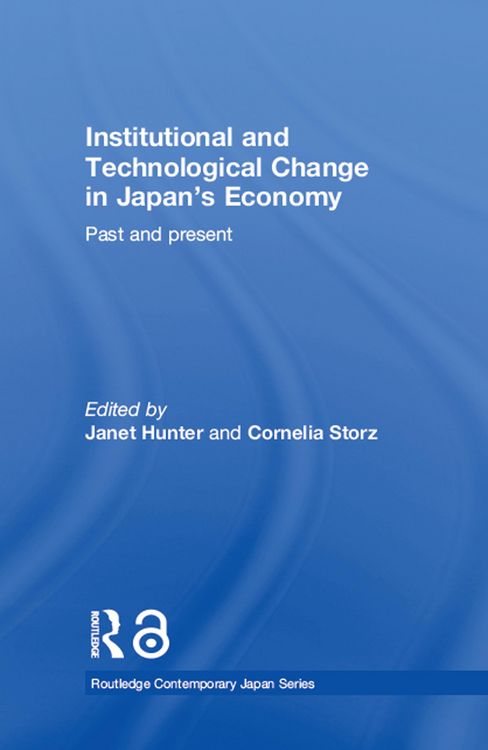 Produktbild: Institutional and Technological Change in Japan's Economy