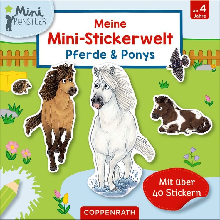 Produktbild: Meine Mini-Stickerwelt - Pferde & Ponys