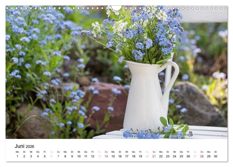 Produktbild: Mein Jahr im Landhausgarten (Wandkalender 2026 DIN A3 quer), CALVENDO Monatskalender