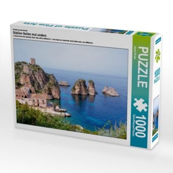Produktbild: CALVENDO Puzzle Ein Motiv aus dem Kalender Sizilien Italien mal anders 1000 Teile Puzzle quer | 1000 Teile Lege-Gr&ouml;&szlig;e 64 &times; 48 cm Foto-Puzzle f&uuml;r gl&uuml;ckliche Stunden