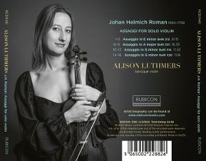 Produktbild: J.H. Roman: Assaggi for solo violin