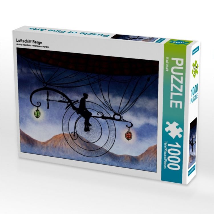 Produktbild: Luftschiff Berge (Puzzle)