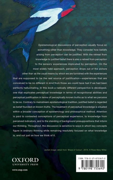 Produktbild: Knowing by Perceiving