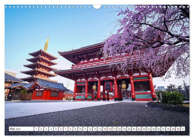Produktbild: Zauberhaftes Japan (Wandkalender 2027 DIN A3 quer), CALVENDO Monatskalender