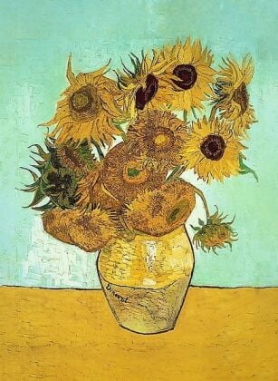 Produktbild: Holz Puzzle 200 - Sonnenblumen - Vincent van Gogh