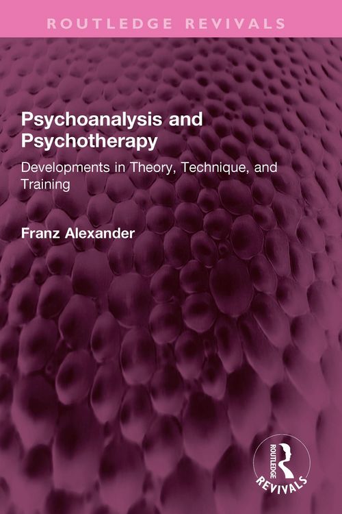 Produktbild: Psychoanalysis and Psychotherapy