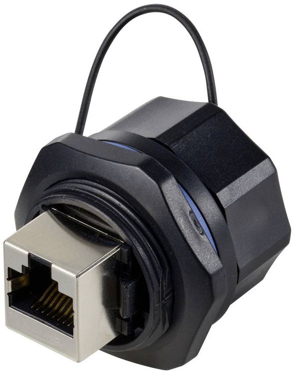Produktbild: TRU COMPONENTS RJ45 Kabel Steckverbinder TC-12770444 Einf&uuml;hrhilfe f&uuml;r RJ45 1St.