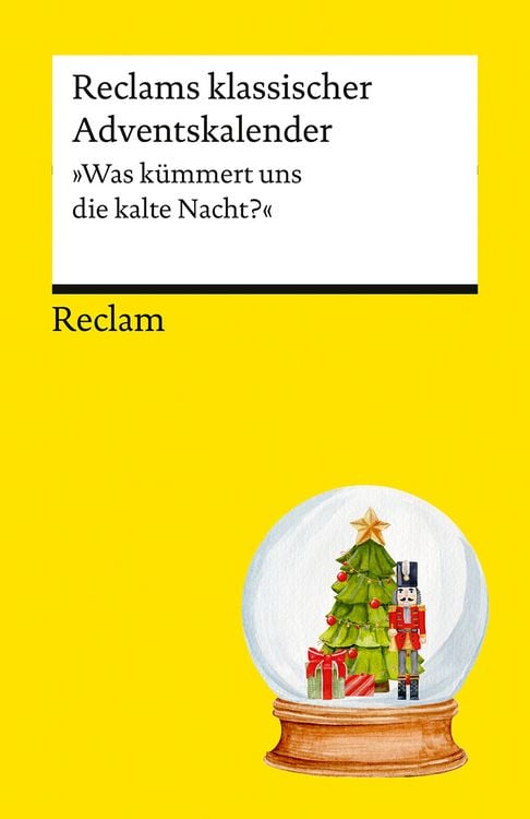 Produktbild: Reclams klassischer Adventskalender. "Was kümmert uns die kalte Nacht?"