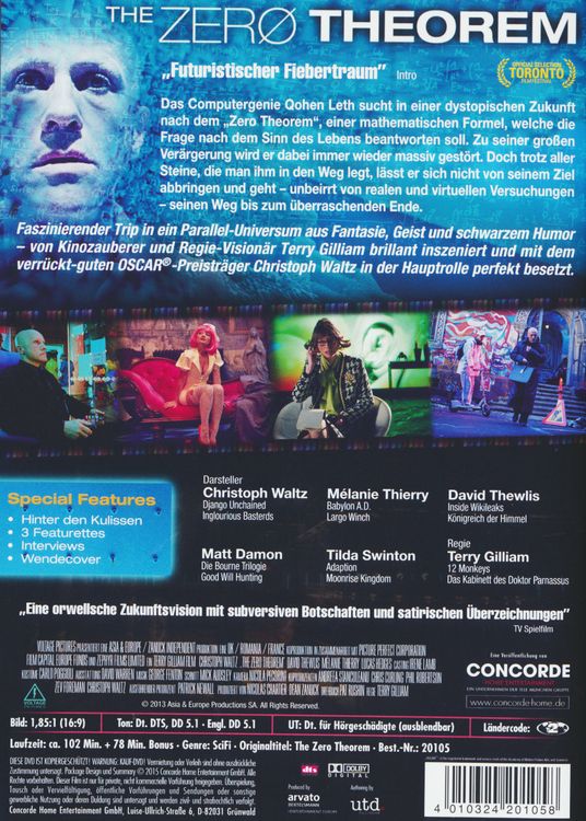 Produktbild: The Zero Theorem