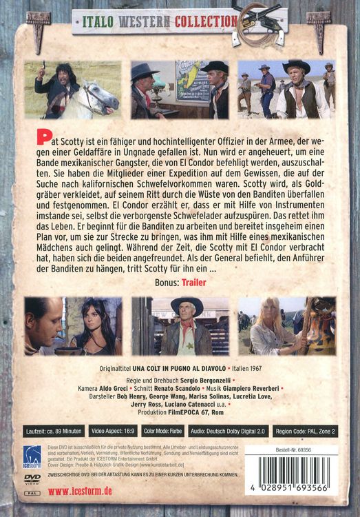 Produktbild: Pronto Amigo - Ein Colt in der Hand des Teufels