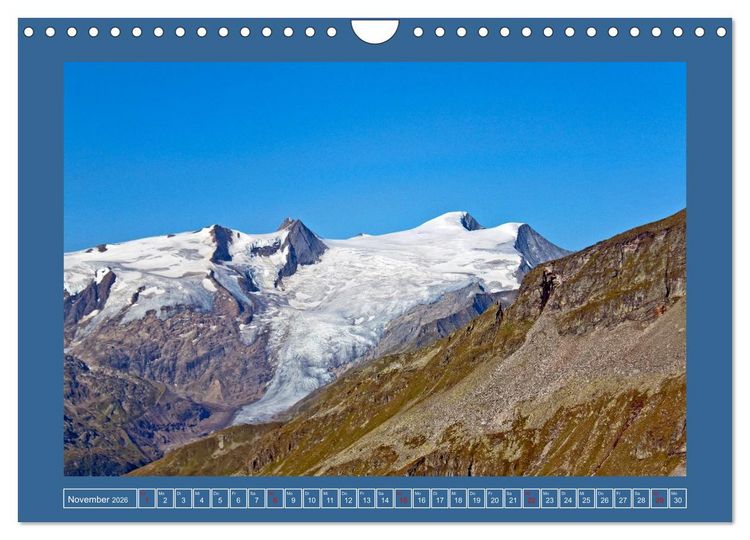 Produktbild: Die H&ouml;chsten der Alpen (Wandkalender 2026 DIN A4 quer), CALVENDO Monatskalender