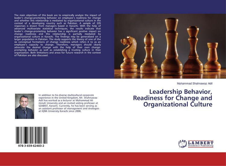 Produktbild: Leadership Behavior, Readiness for Change and Organizational Culture
