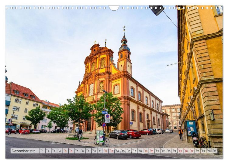 Produktbild: W&uuml;rzburg Impressionen (Wandkalender 2026 DIN A3 quer), CALVENDO Monatskalender
