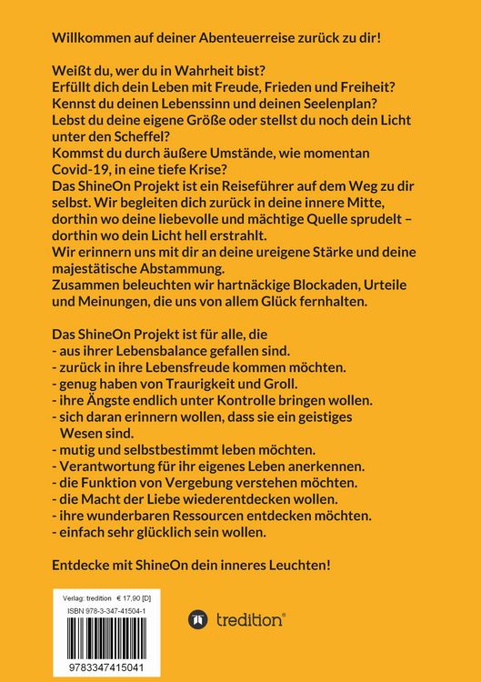Produktbild: Das ShineOn Projekt