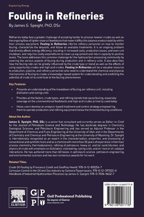 Produktbild: Fouling in Refineries