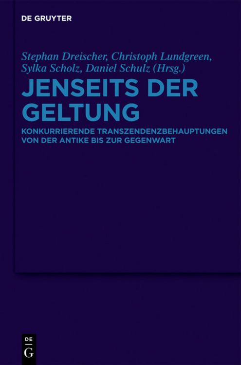 Produktbild: Jenseits der Geltung
