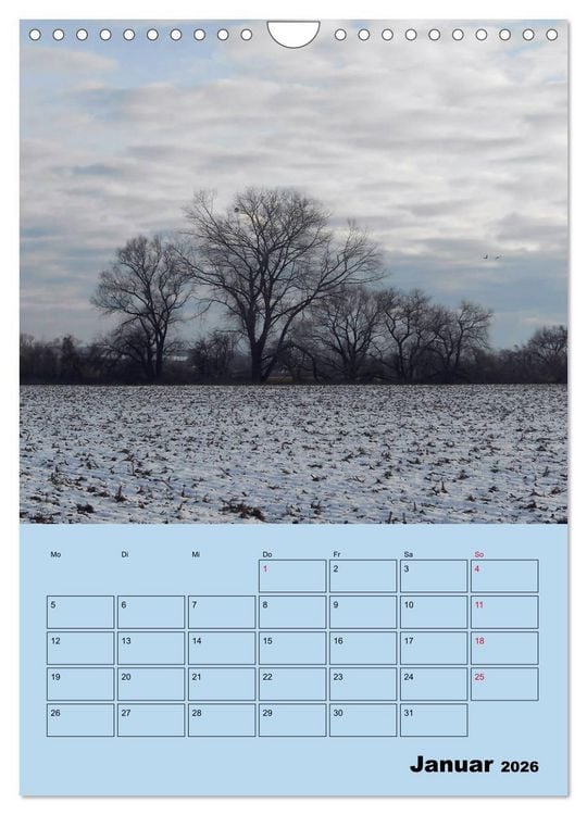 Produktbild: Leinemasch (Wandkalender 2026 DIN A4 hoch), CALVENDO Monatskalender