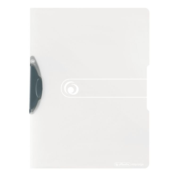Produktbild: Herlitz Klemmhefter Express-Clip A4 PP, transparent farblos