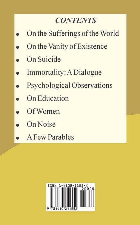 Produktbild: Studies in Pessimism