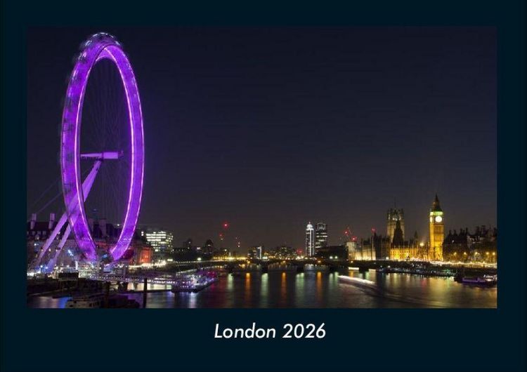 Produktbild: London 2026 Fotokalender DIN A4