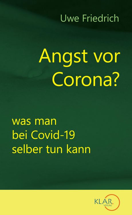 Produktbild: Angst vor Corona?