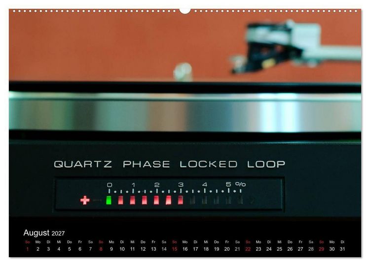 Produktbild: Vintage Turntables Made In Schwarzwald (hochwertiger Premium Wandkalender 2027 DIN A2 quer), Kunstdruck in Hochglanz